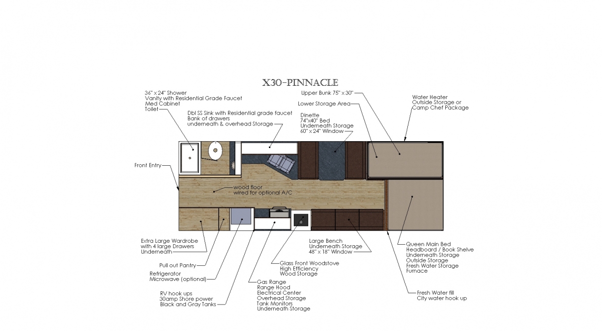 X30 - PINNACLE Solitude Series Camp