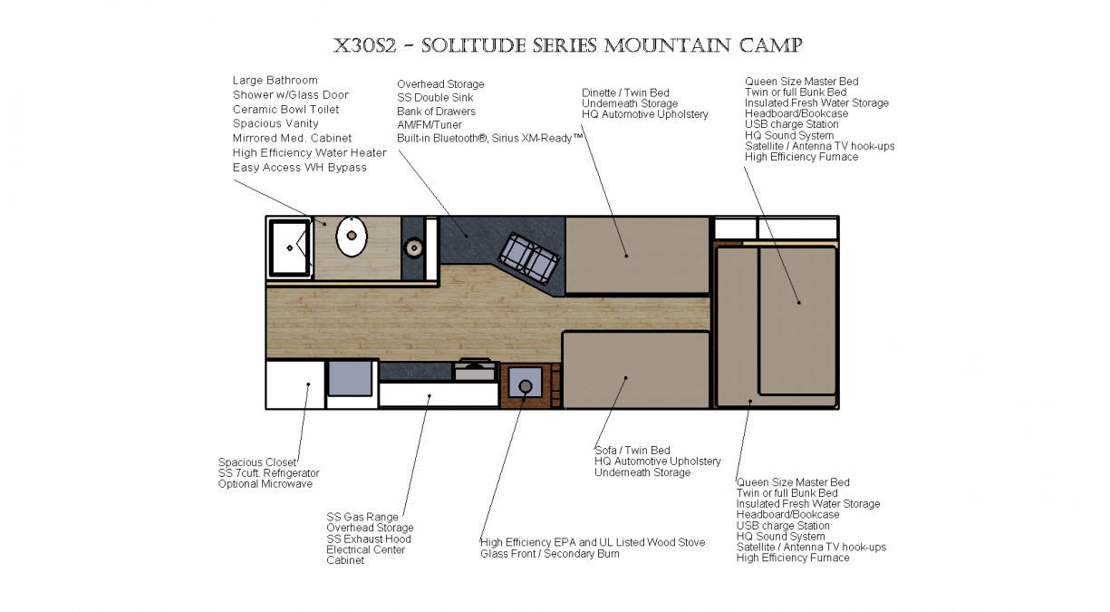 X30 - PLATEAU Solitude Series Camp