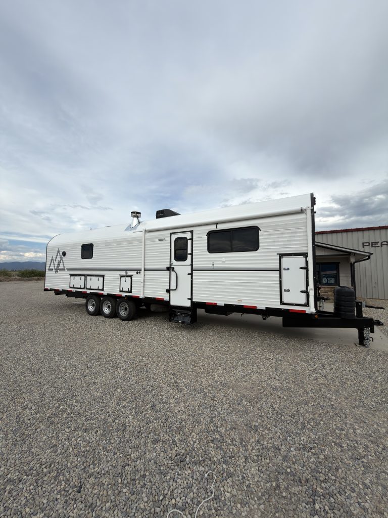 Full side exterior view of the Schrauth Camp