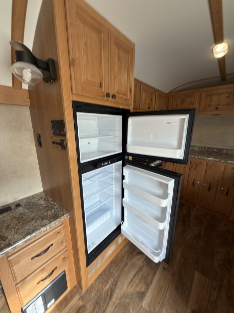 Detail view of Refrigerator Interior in the Schrauth Camp.