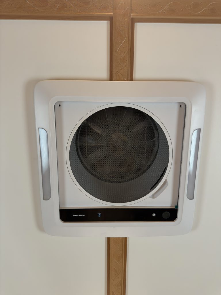 Bedroom ceiling ventilation fan