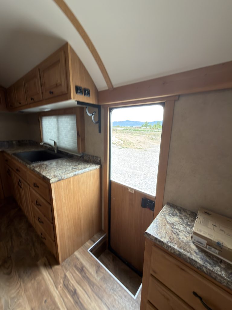 Side-entry layout inside the Schrauth Camp