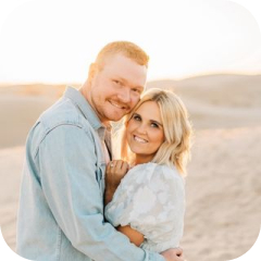 Brady with his partner