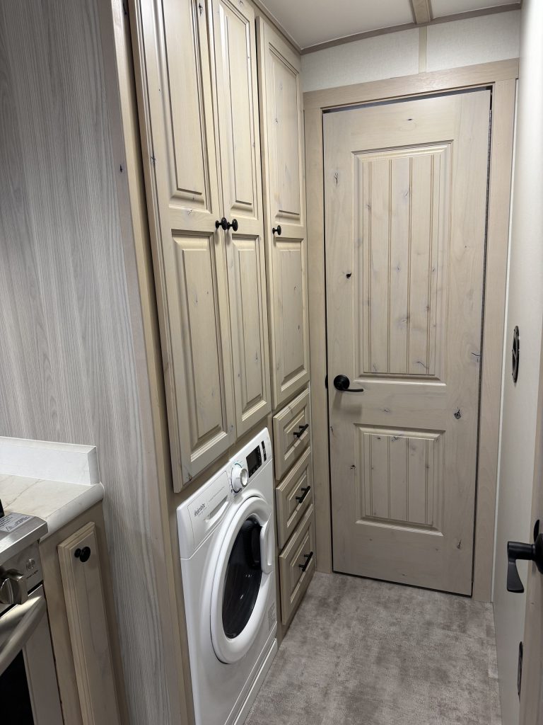 Built-In Laundry and Storage