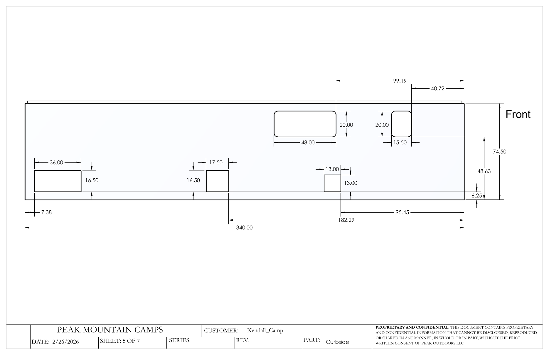 Kendall Camp floor plan page 5 of 7.