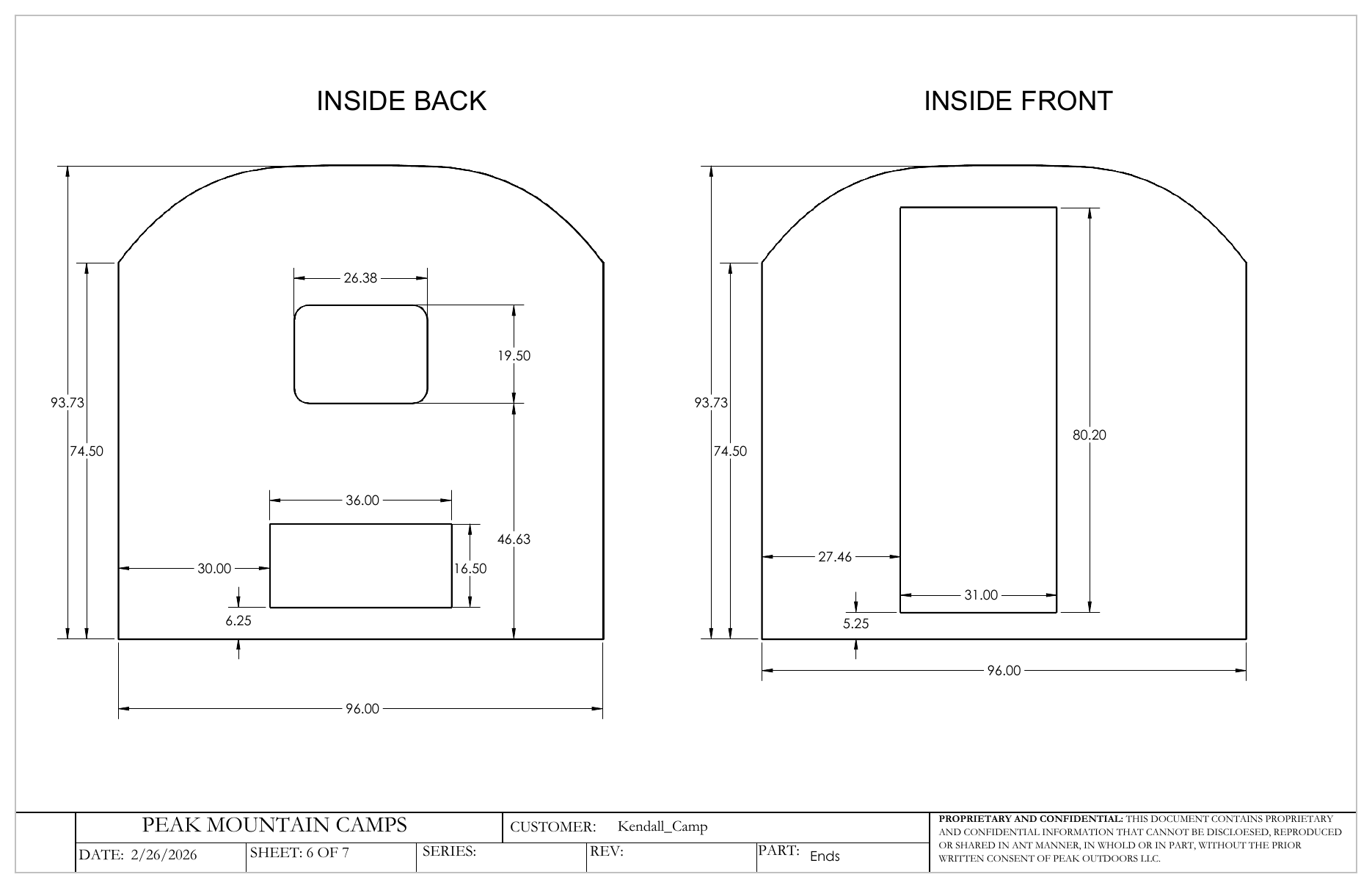 Kendall Camp floor plan page 6 of 7.
