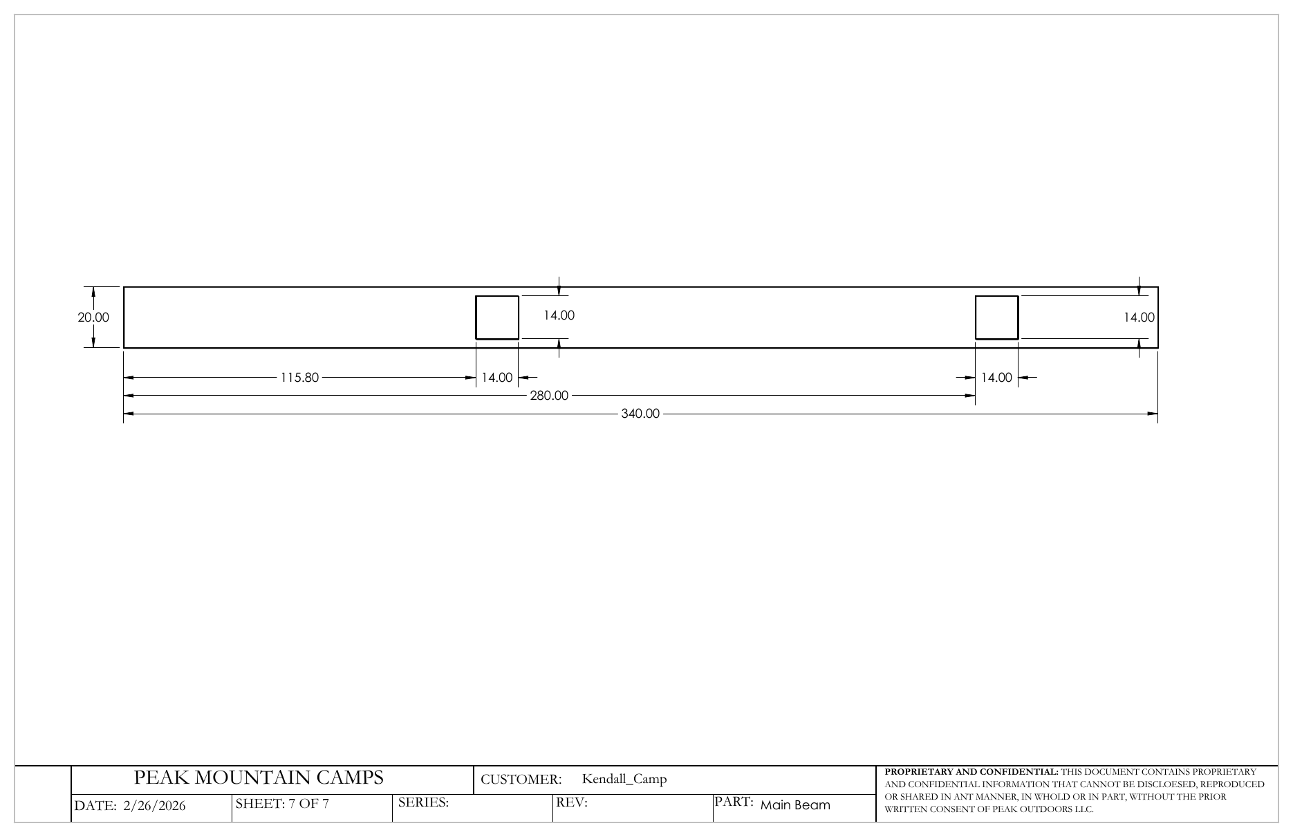 Kendall Camp floor plan page 7 of 7.