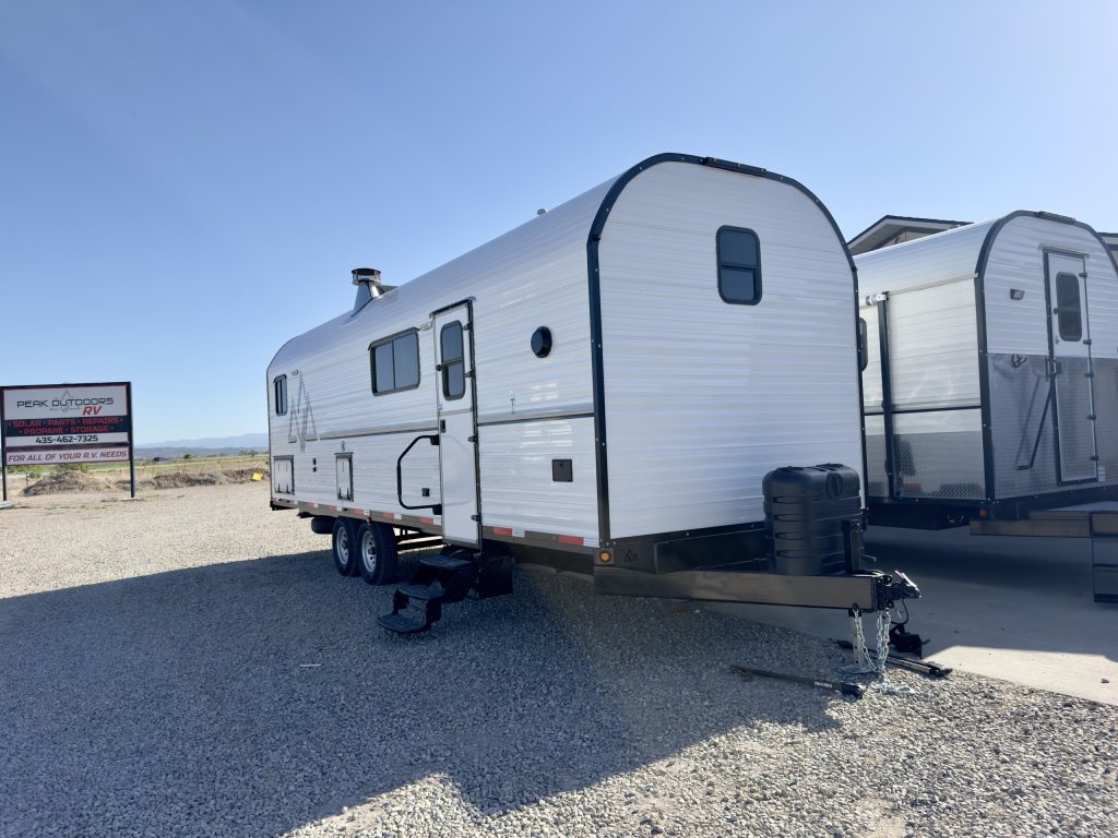 Peak Camp Front Quarter View at the Shop
