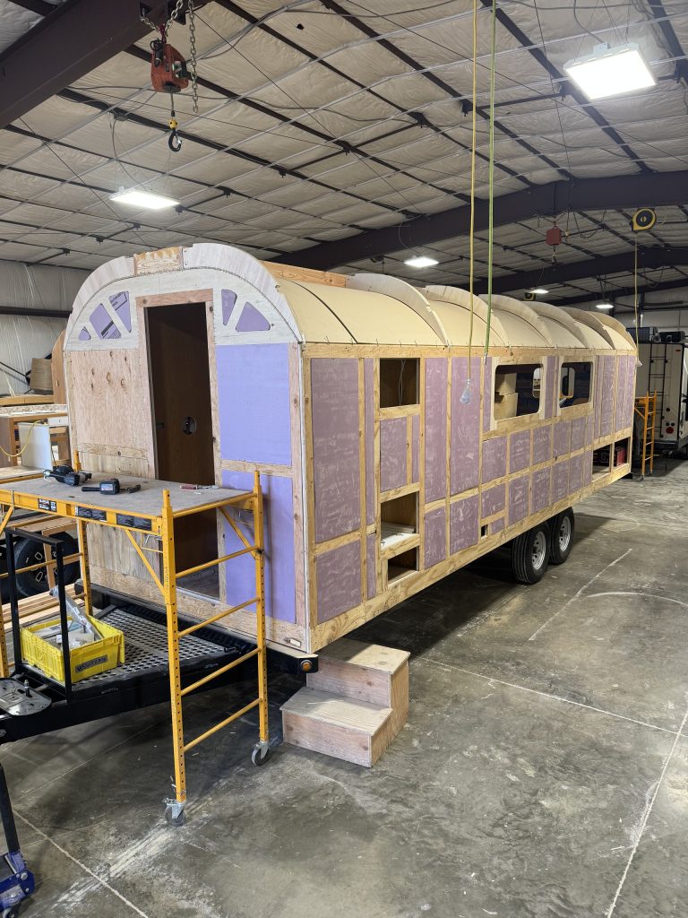 Peak Camp Under Construction