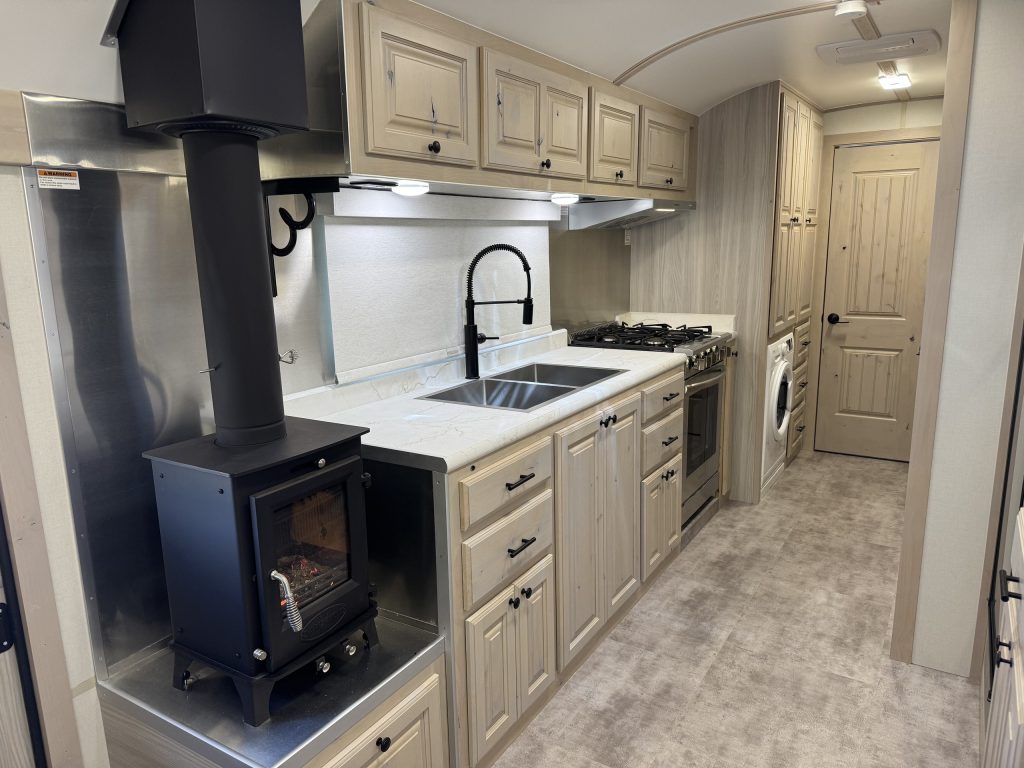 Peak Camp Wood Stove and Galley