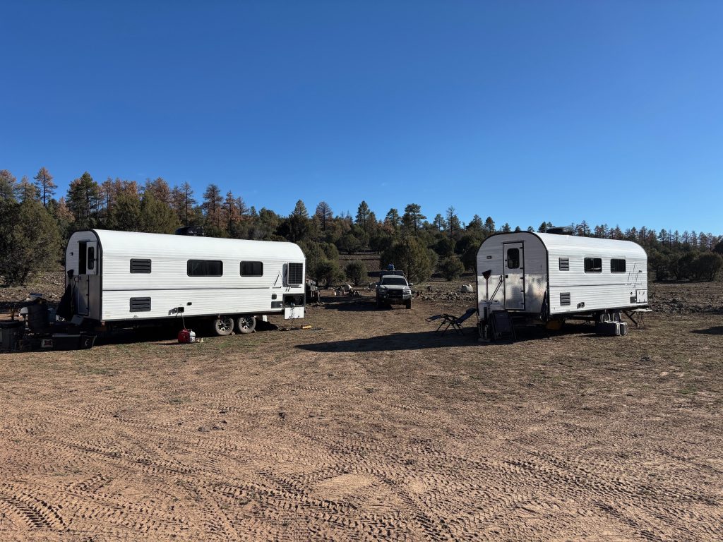 Two Peak Camps at a Backcountry Basecamp