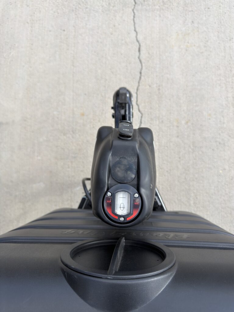 Image of the hitch level of Gail Camp #131.