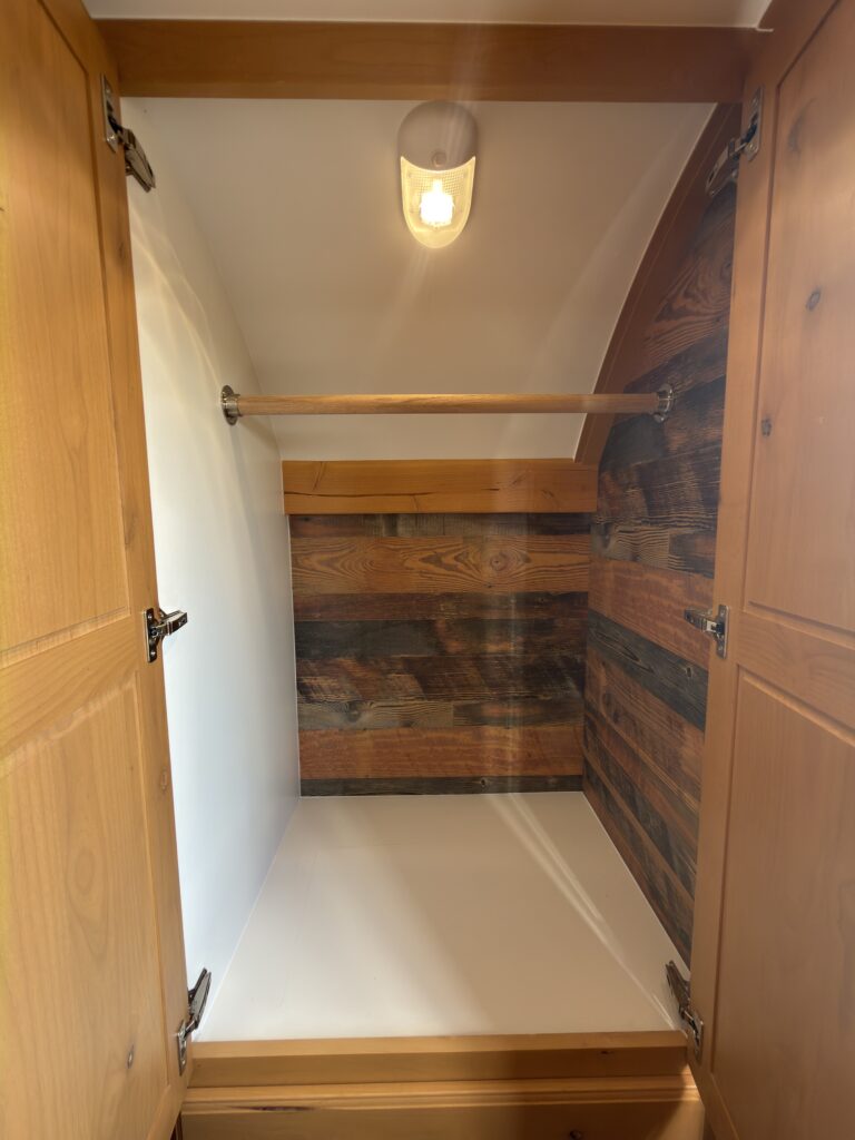 Image of the large closet of Gail Camp #131.