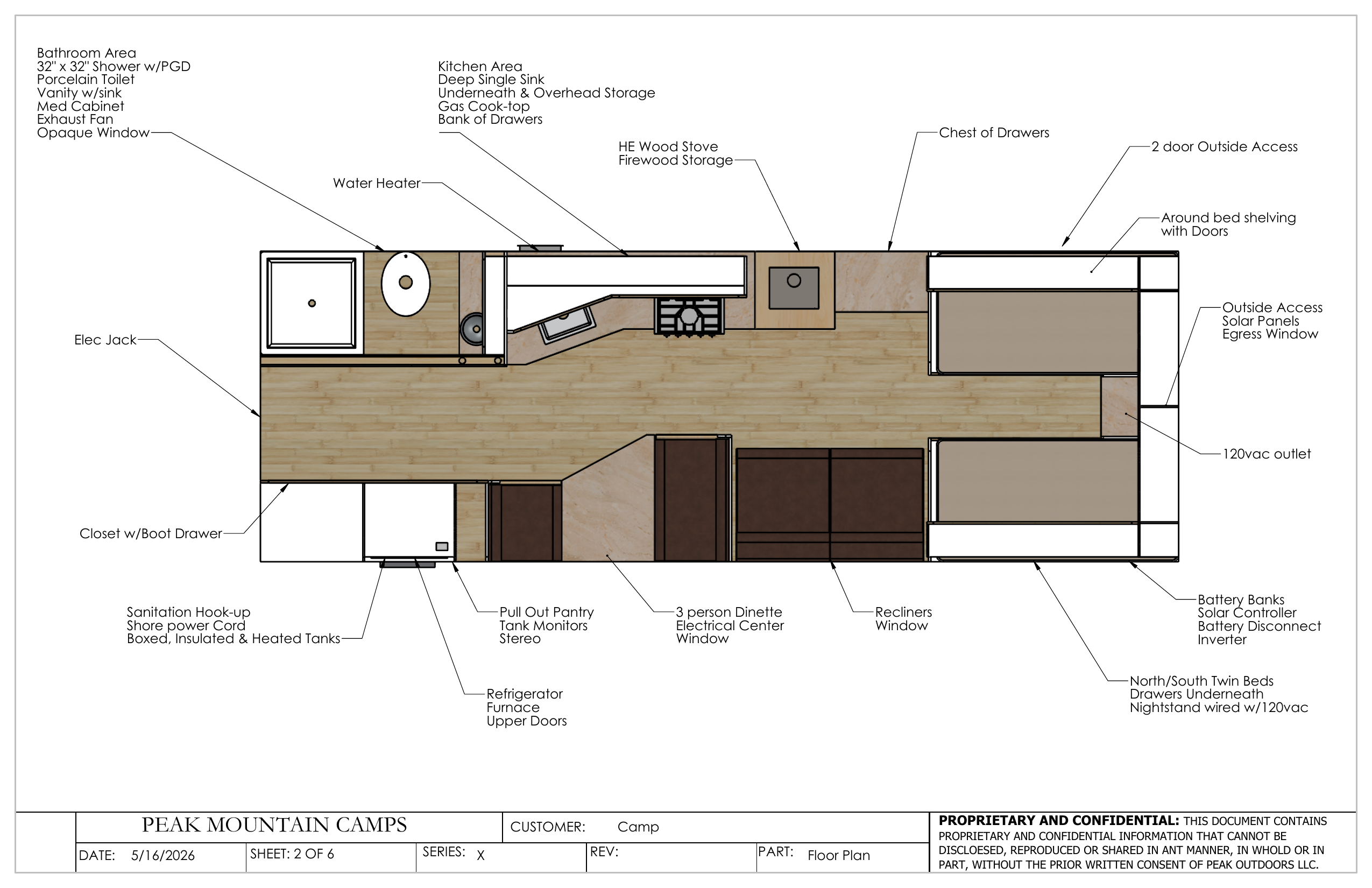 Gail Camp Floor Plan - Layout