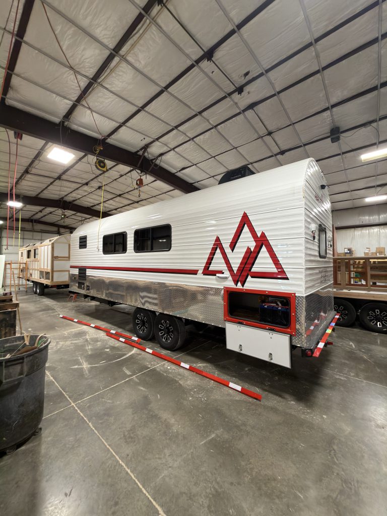 Exterior Under Construction in Peak Shop - Rear Three-Quarter View in Nielsen Camp #133
