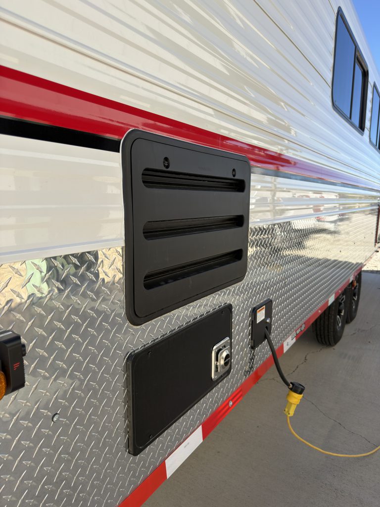 Exterior Service Panels on Nielsen Camp #133