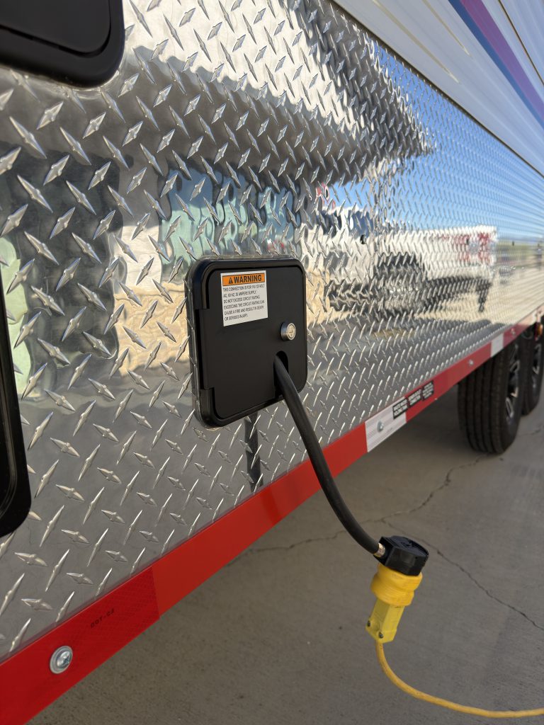 Shore Power Connection on Nielsen Camp #133