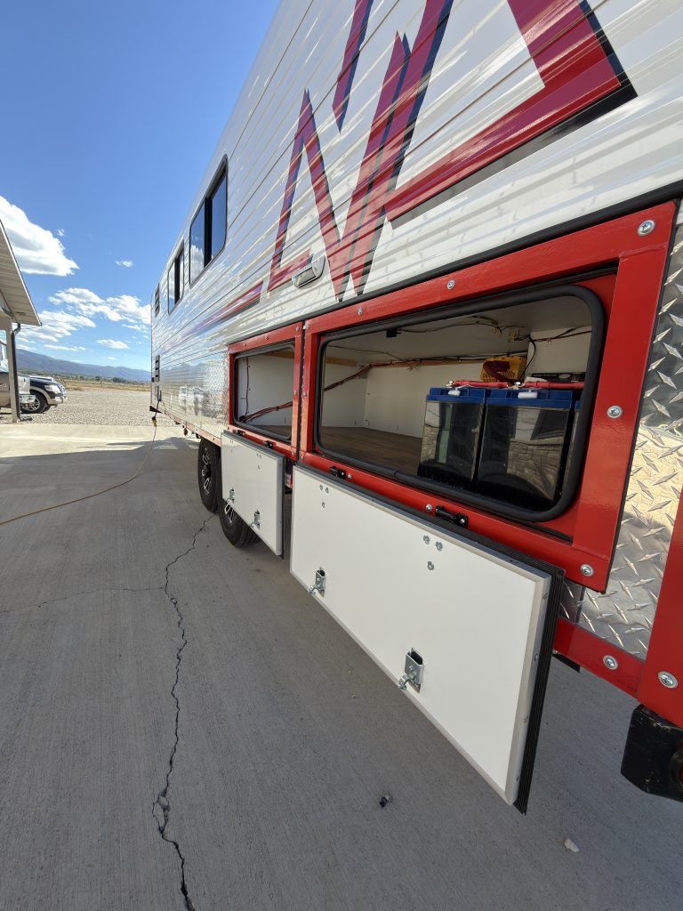 Exterior Storage Access on Nielsen Camp #133