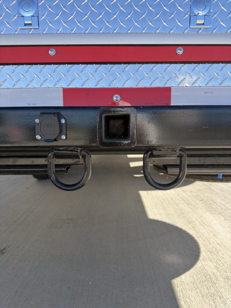 Rear Receiver Connections on Nielsen Camp #133