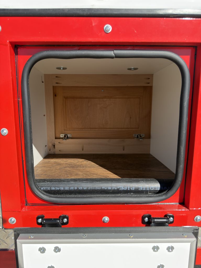 Pass-Through Wood Box (View 1) in Nielsen Camp #133