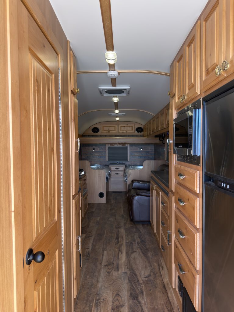 Entry Hallway Overview Toward Main Cabin in Nielsen Camp #133