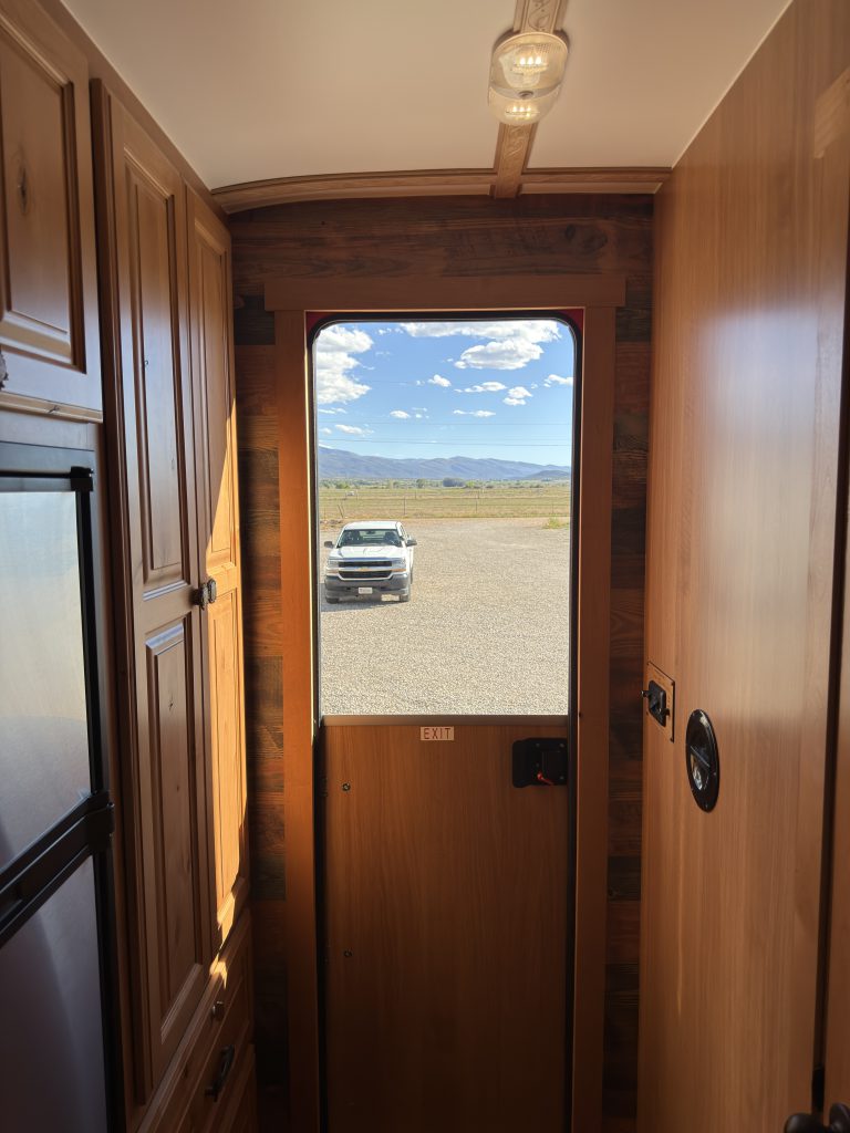 Entry Door Interior on Nielsen Camp #133