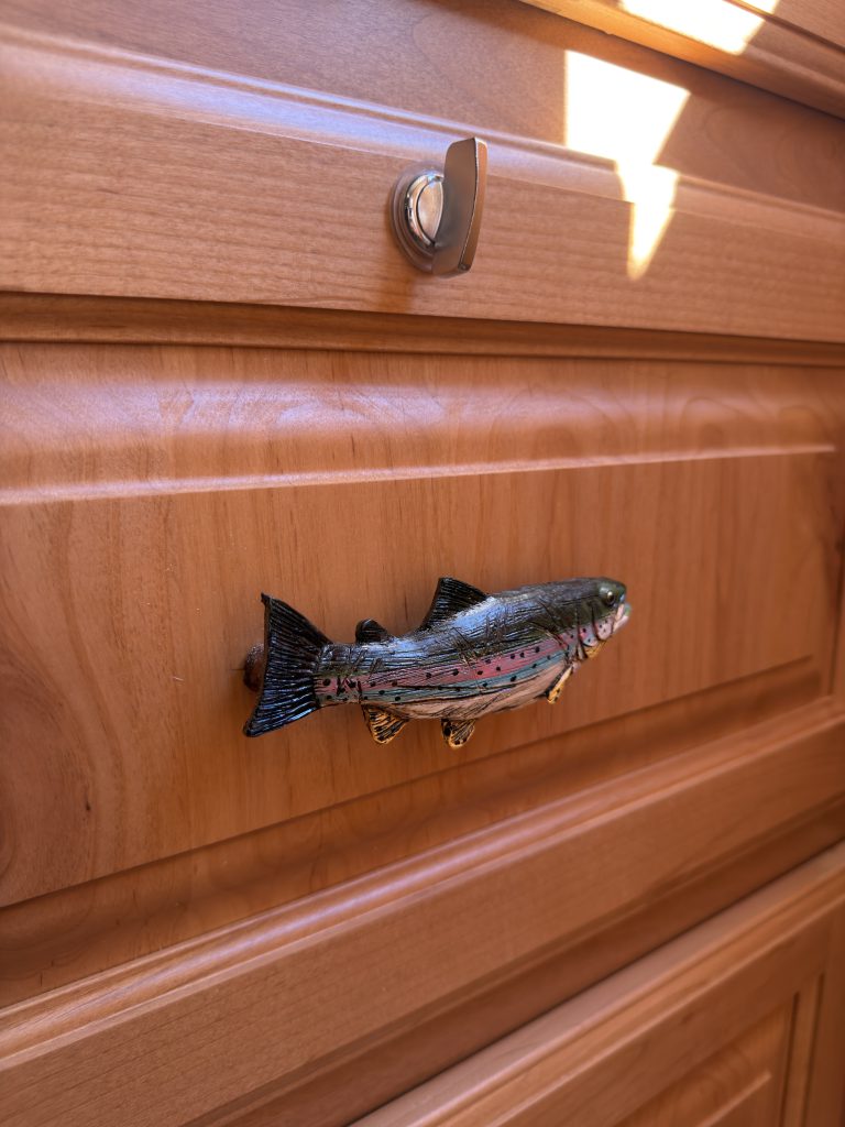 Fish Drawer Handles on Nielsen Camp #133 (View 1)