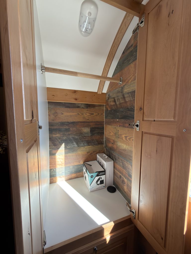 Entry Closet Interior on Nielsen Camp #133 (View 1)