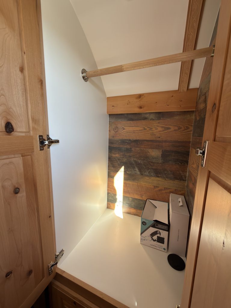 Entry Closet Interior on Nielsen Camp #133 (View 2)
