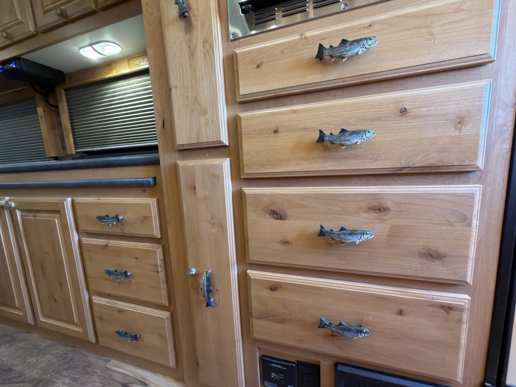 Full-Height Hardwood Drawer Cabinet in Nielsen Camp #133