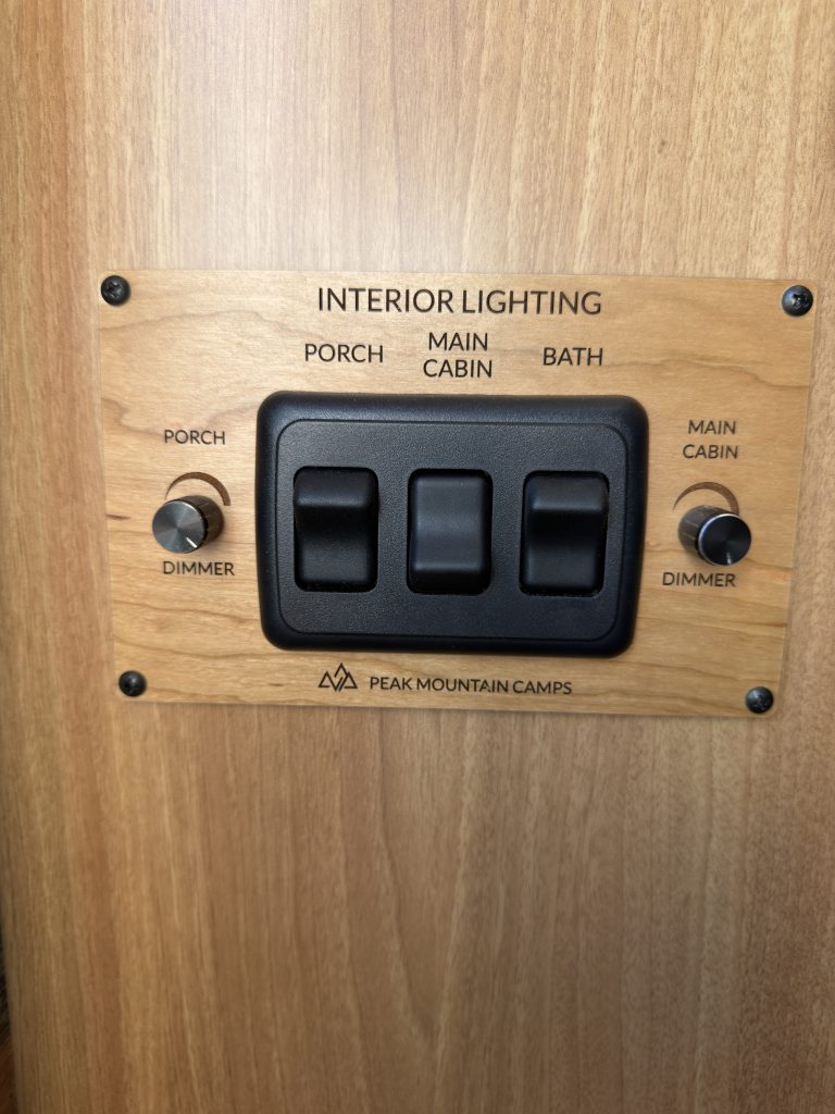 Interior Lighting Controls on Nielsen Camp #133