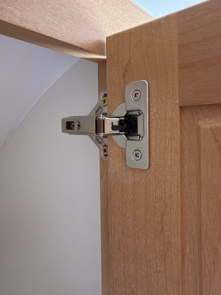 Soft-Close Cabinet Hinge on Nielsen Camp #133