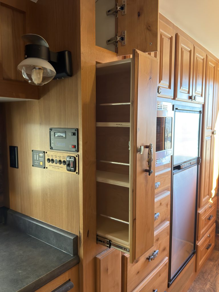 Slide-Out Pantry Storage on Nielsen Camp #133 (View 1)