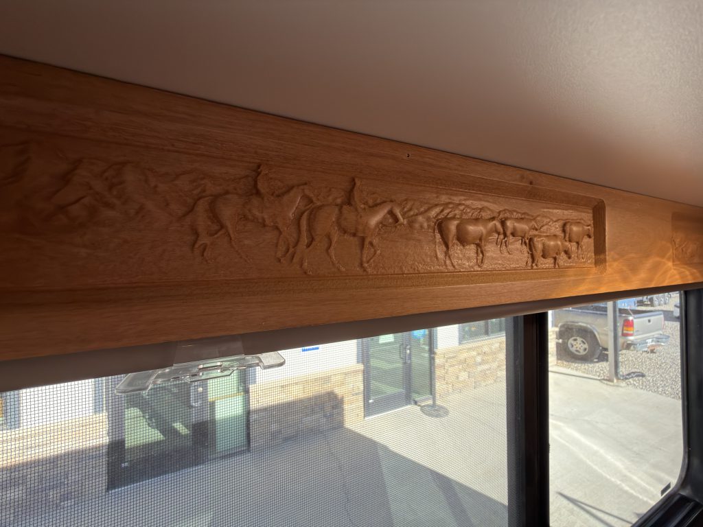 Western Carved Blind Box on Nielsen Camp #133 (View 1)