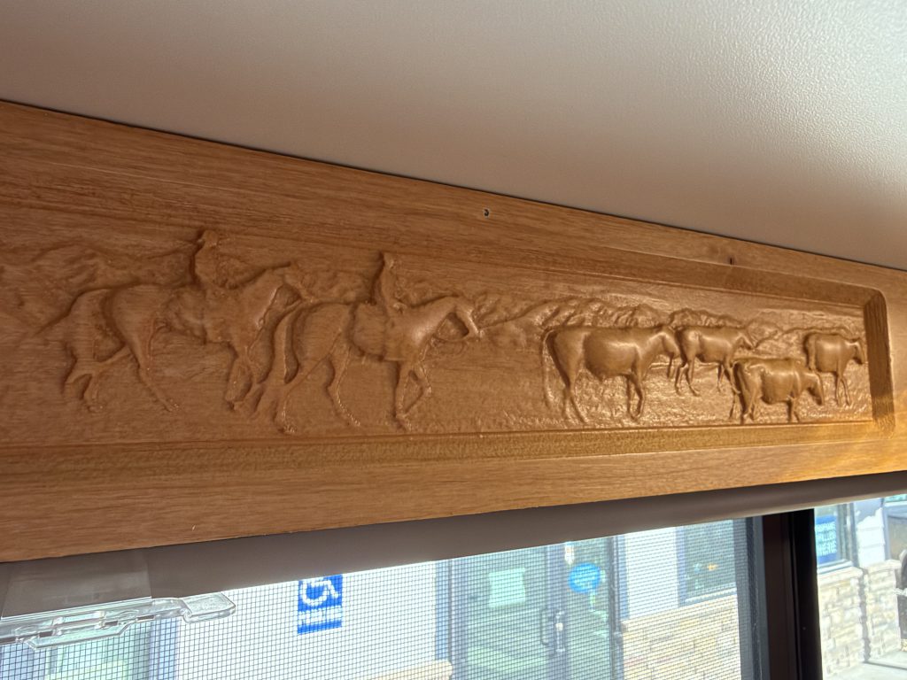 Western Carved Blind Box on Nielsen Camp #133 (View 2)