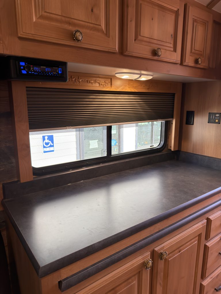 Bar Countertop and Upper Cabinetry in Nielsen Camp #133