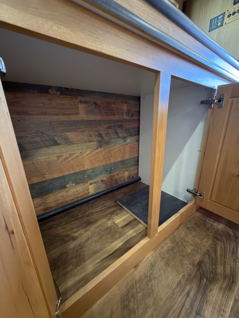 Under-Bar Storage on Nielsen Camp #133 (View 1)