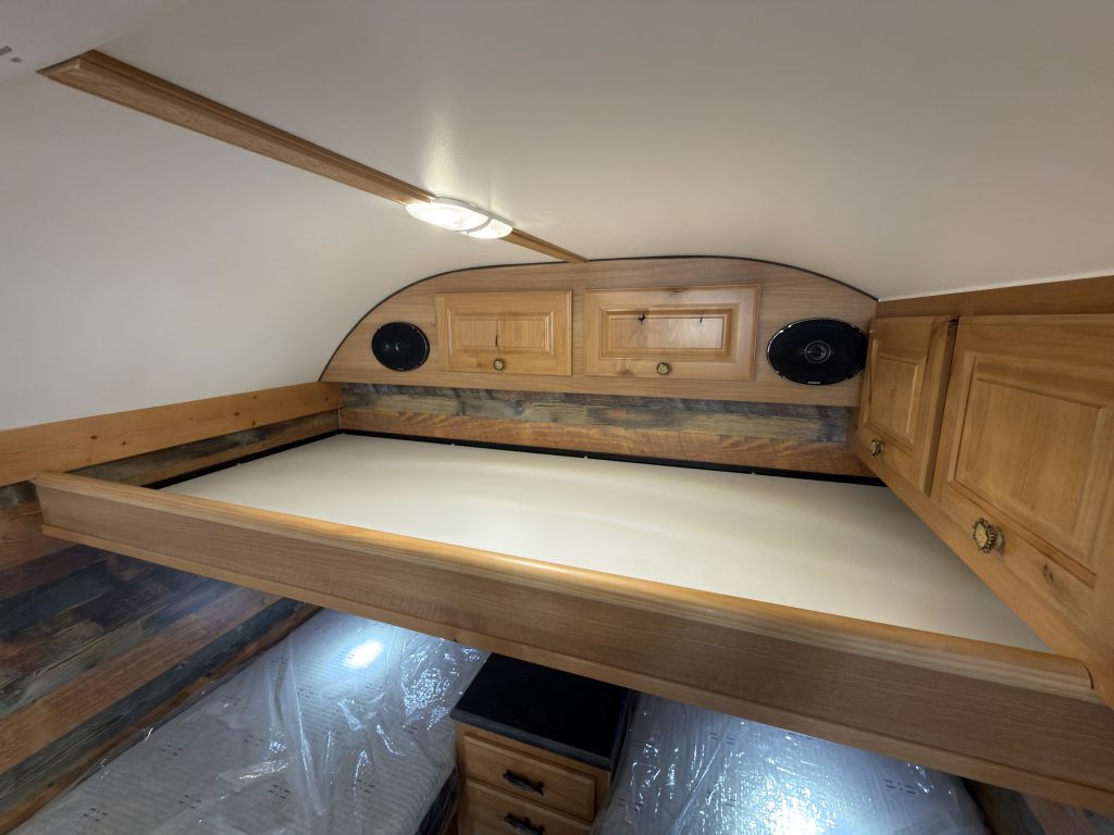 Twin Bunk and Speaker Cabinet (View 2) in Nielsen Camp #133