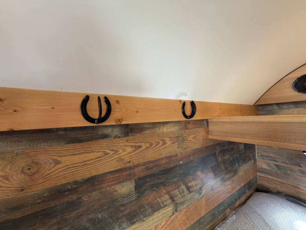 Horseshoe Wall Hooks on Nielsen Camp #133 (View 3)