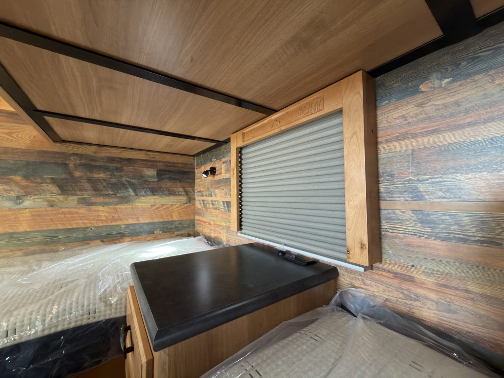 Nightstand And Window Shade on Nielsen Camp #133