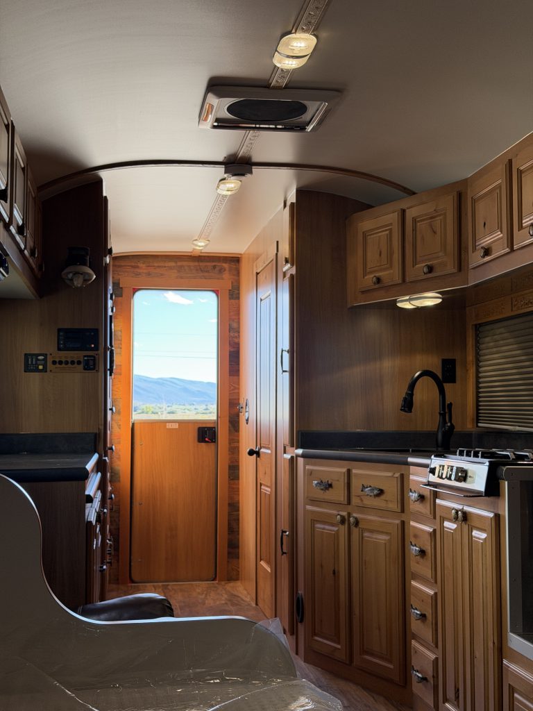 Kitchen And Main Aisle on Nielsen Camp #133 (View 1)