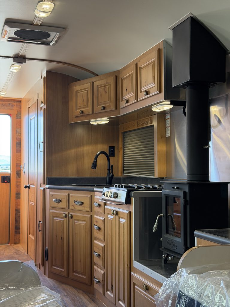 Full Kitchen from Sleeping Area in Nielsen Camp #133