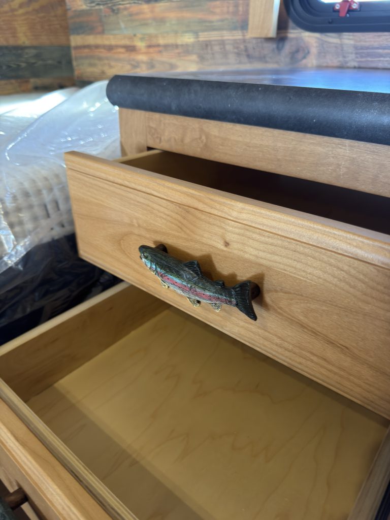 Two-Drawer Nightstand on Nielsen Camp #133 (View 2)