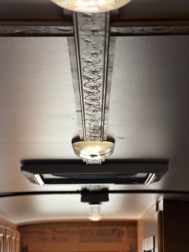 Ceiling Trim and Lighting Toward Rear in Nielsen Camp #133