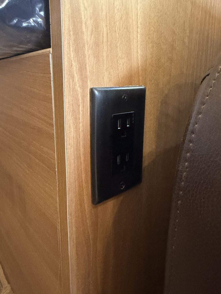 Footboard Power Outlet (View 1) in Nielsen Camp #133