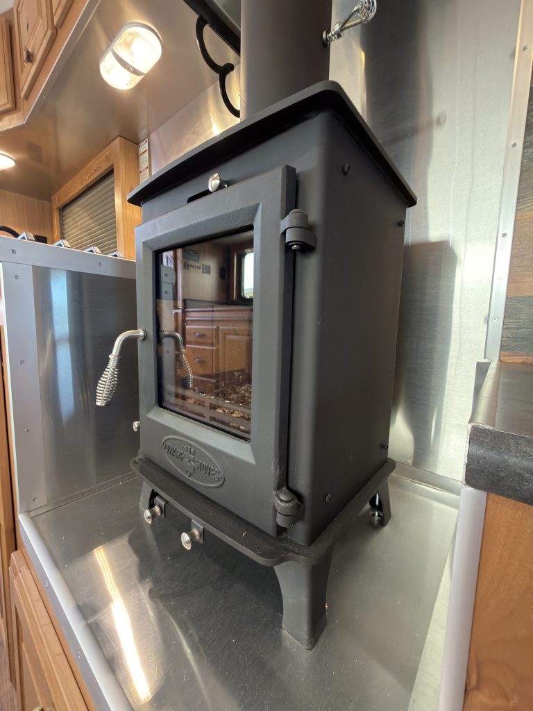 Wood-Burning Stove on Nielsen Camp #133 (View 8)