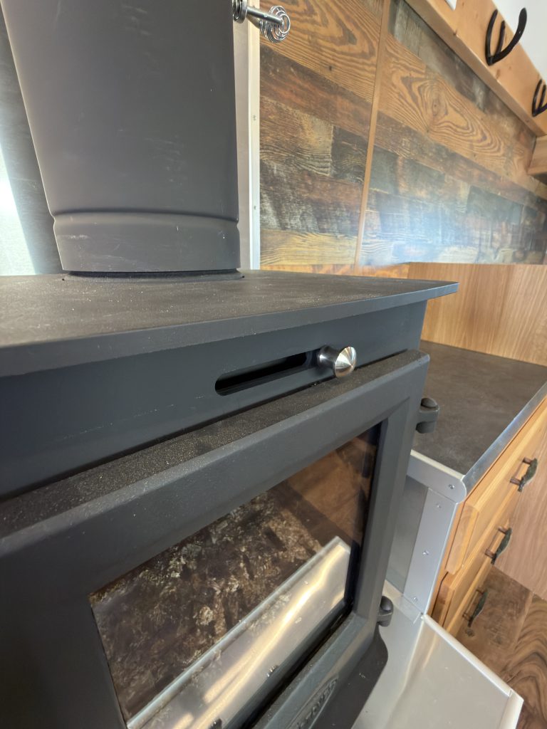 Wood-Burning Stove on Nielsen Camp #133 (View 10)