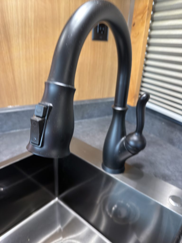 Stainless Steel Sink And Faucet on Nielsen Camp #133 (View 4)