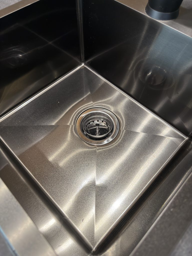 Stainless Steel Sink And Faucet on Nielsen Camp #133 (View 5)