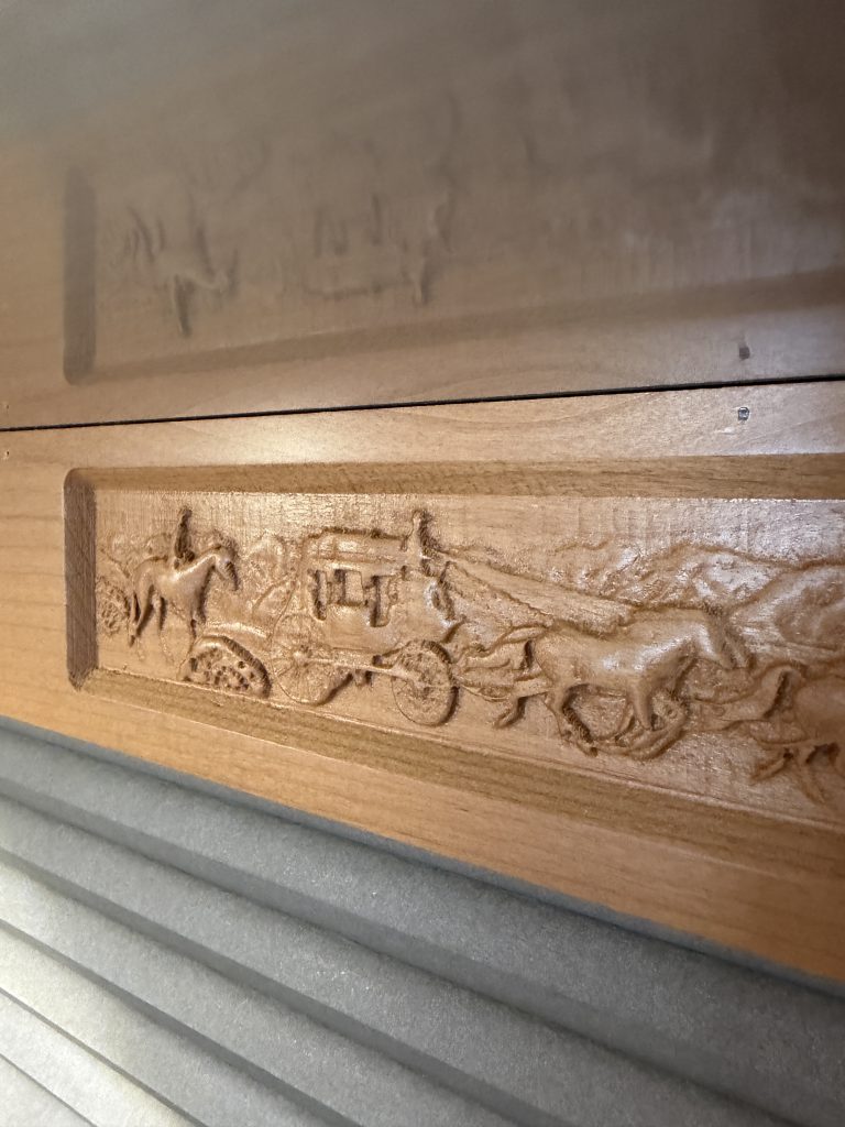 Carved Kitchen Blind Box on Nielsen Camp #133 (View 1)